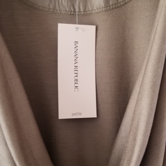 NWT Banana Republic Sleeveless Midi Dress Cowl Neck - Picture 5 of 10